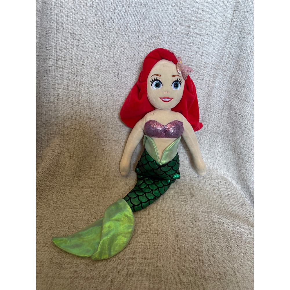 Disney Princess Ariel Plush The Little Mermaid TY 15in